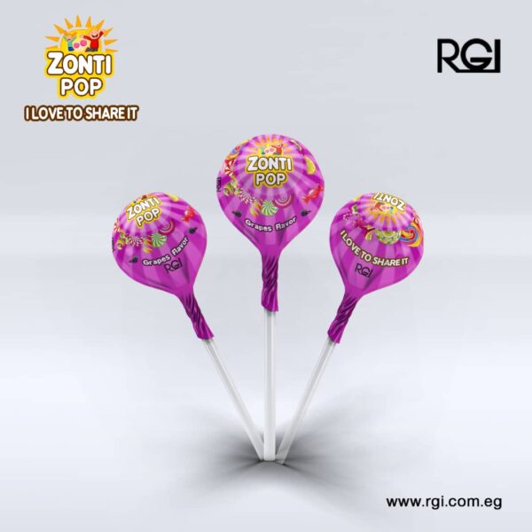 Zonti Pop Grapes Flavor