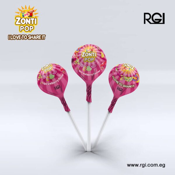 Zonti Pop Strawberry Flavor