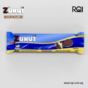 Zunut Biscuit I love to share it Z-series Oreo Zunut-Banana Strawberry Flavor Quantity 10 Piece rgi-egypt